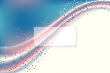 Obraz premium Holographic mesh corporate background for modern presentation