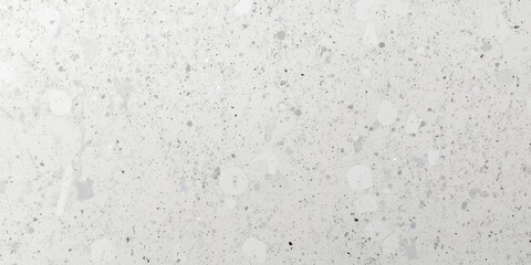 Naklejka premium White terrazzo stone wall background featuring rough texture and ample copy space for decor