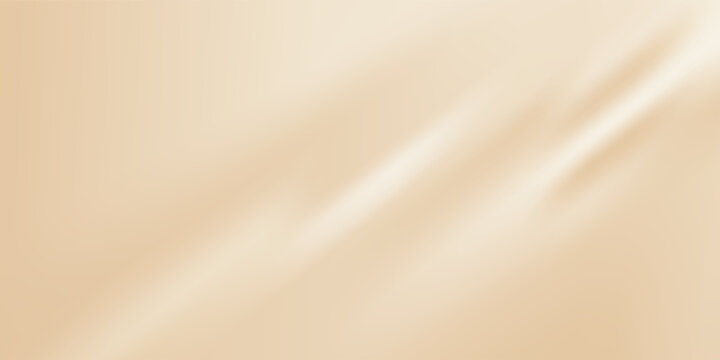 Luxurious golden beige background gradient with smooth silk-like texture, featuring warm light tones and elegant cream hues.vector eps10