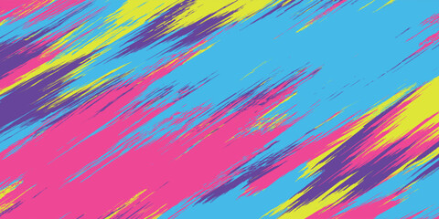 Grunge design of modern jersey colors and patterns, abstract colorful lines sublimation, sports background, cheering, running, cycling, basketball, netball, event, team, vector illustration. eps 10 © Samsul