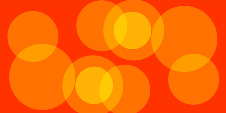 Abstract minimal background with orange color. Dynamic shapes composition. Eps10 vector