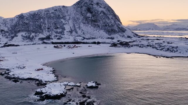 Lofoten Norway Gims&oslash;ya Hovsund
