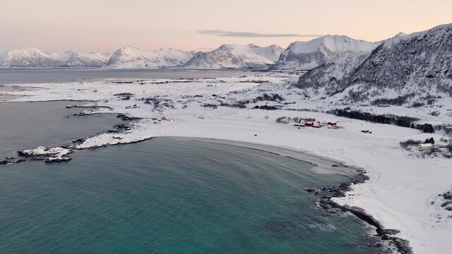Lofoten Norway Gims&oslash;ya Hovsund