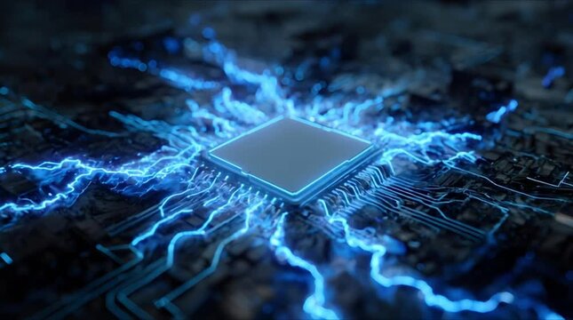 Dynamic neural pathways and synchronized electronic pulse in advanced semiconductor (AI Generated)