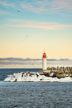 lighthouse on the coast