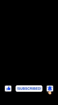 vertical subscribe like bell icon notification button mouse clicked video overlay Content creator you tube transparent background, Like Share subscriber button template for social media Subscription
