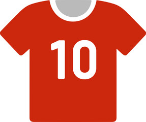 Soccer and football sports icon set, flat vector illustration © hyojin