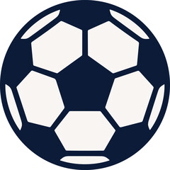 Soccer and football sports icon set, flat vector illustration © hyojin