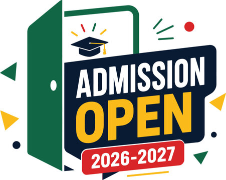 Admission open banner for 2026-2027 academic year and Back to School 2026, Back to School Poster Design, School Admission, Back to School, Back to School logo, School Admission Flyers