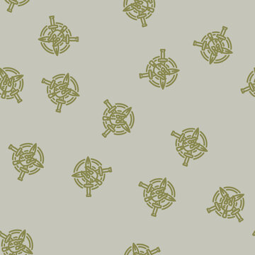 badge spartan roman greek line seamless pattern badge spartan roman greek thin line illustration