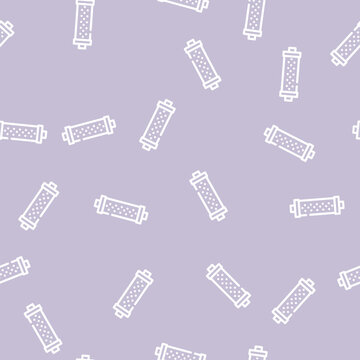 water strainer line seamless pattern water strainer thin line illustration