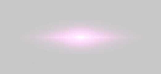 A luminous magenta streak glides with soft glow and clean modern edges. Sparkles drift gently around the beam. Perfect for transparent PNG. © longstock