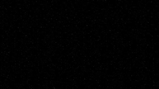 Cinematic starry night sky background, with subtle twinkling stars