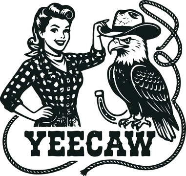 Yee Caw Eagle  svg 