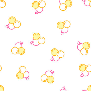 kernels cores vector seamless pattern kernels cores sign illustration