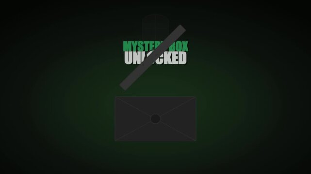 Frankenstein Gothic Laboratory Mystery Box Halloween Sale Video Template 4K