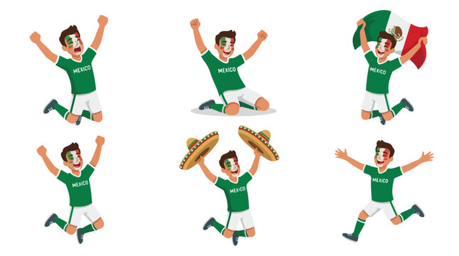 Cheerful rugby players celebrating with Irish flag and trophy in green jerseys