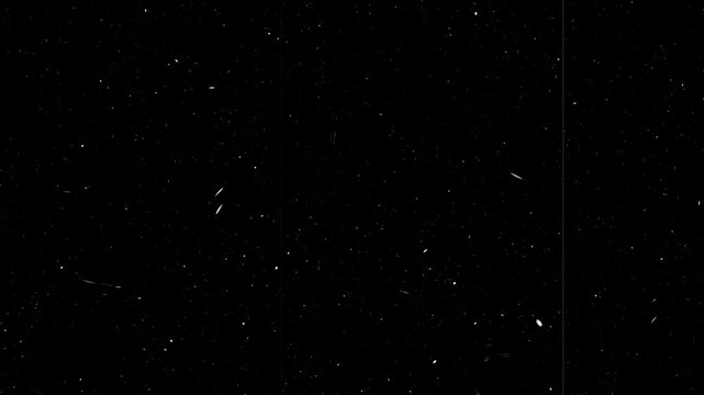 Vintage film scratches and grain texture overlay with dust particles,
 photo overlay and creative projects,Screen mode usage for overlay your,Analog vintage video overlay.retro grunge background. 