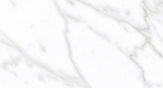 Abstract white statuario italian marble texture with light grey diagonal veins for surface decoration.
