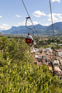 Sessellift in Meran