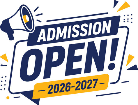 Admission open announcement banner for 2026 2027 and Back to School 2026, School Admission, Back to School, Back to School logo, Back to School Advertisement Template, School Admission Flyers