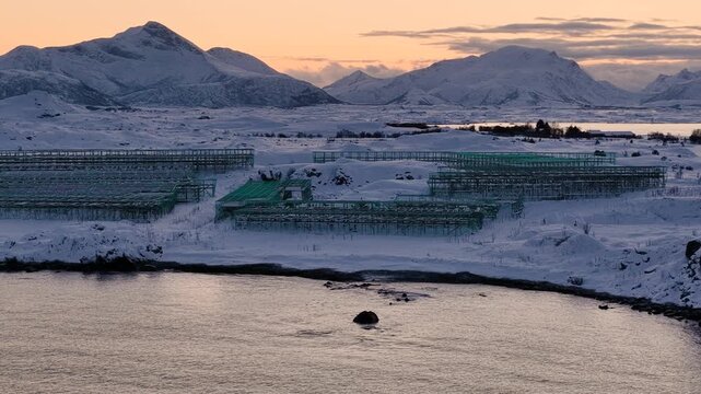 Lofoten Norway Gims&oslash;ya Hovsund