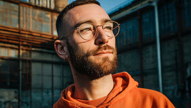 Portrait d'un travailleur
