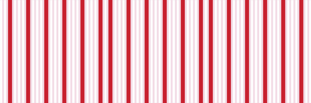Red and white horizontal stripes seamless pattern background vector