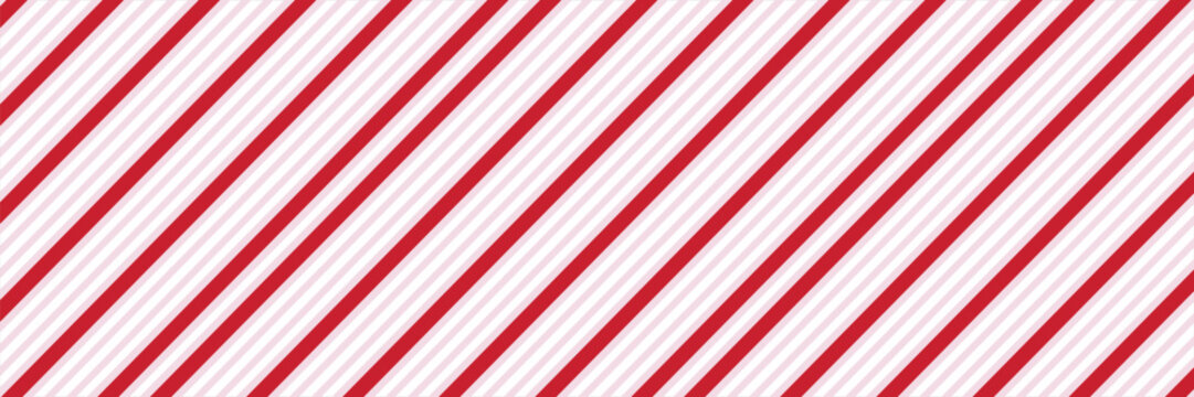 Red and white horizontal stripes seamless pattern background vector