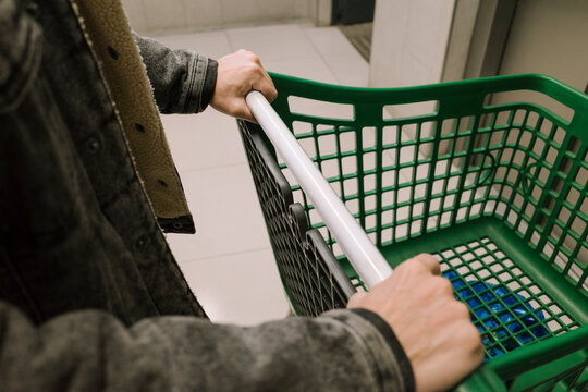 Shopping Cart Closeup