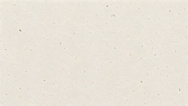 Light beige recycled paper texture with natural organic fiber flecks and rough surface