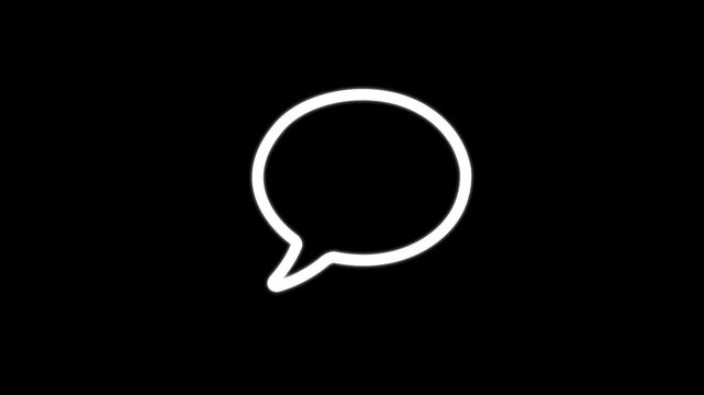 Animated three dots typing text, activity, placeholder, flat, media, notification, typing, 4k video.