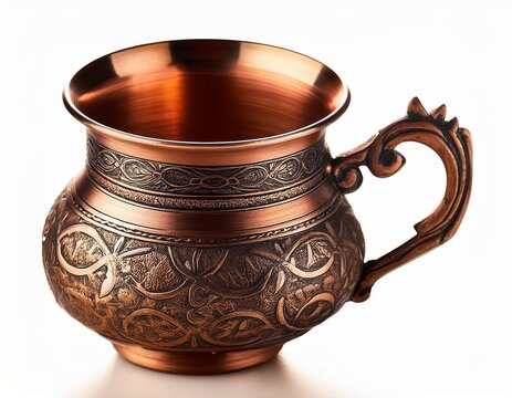 old goblet made of cupronickel