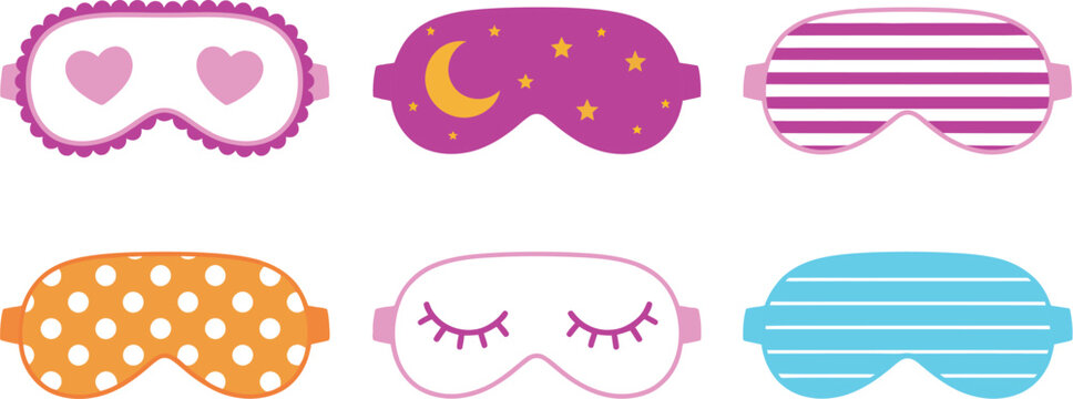 Cute Sleeping Mask Collection with Funny Decorative Eye Cover Designs