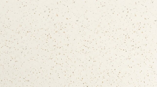 Cream terrazzo texture background offwhite stone surface with small beige and grey flecks