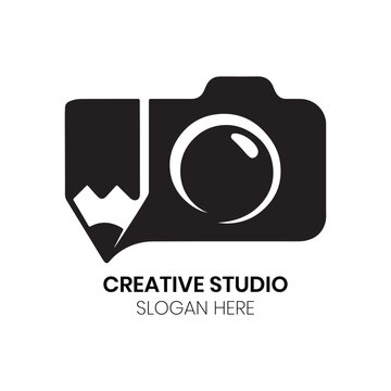 Creative Studio logo design artistic photography graphic design agency creative studio logo design