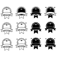 Fototapeta premium black and white helmet