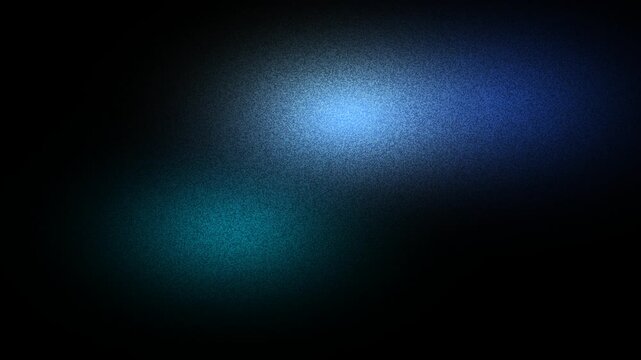 Cyan and cobalt mist swirling across a textured dark surface