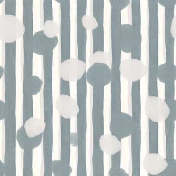 Abstract striped pattern wits dots