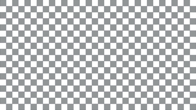 Seamless Gray And White Checkerboard Pattern Vector