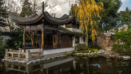 Obraz premium Lan Su Chinese Garden, Portland, Oregon, Suzhou-style
