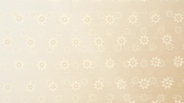 Elegant Beige Background Featuring Delicate Repeating Floral Pattern