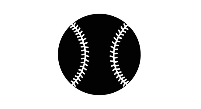 Vector illustration of baseball icon vector illustration on a transparent background