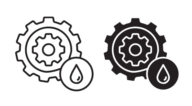 Transmission Repair and Gearbox Maintenance Automotive Vector Icon