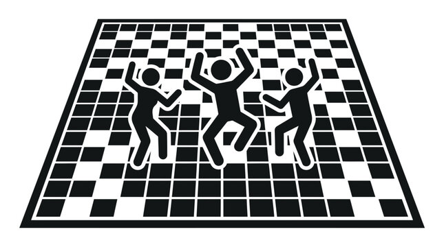 People Dancing on a Disco Dance Floor
