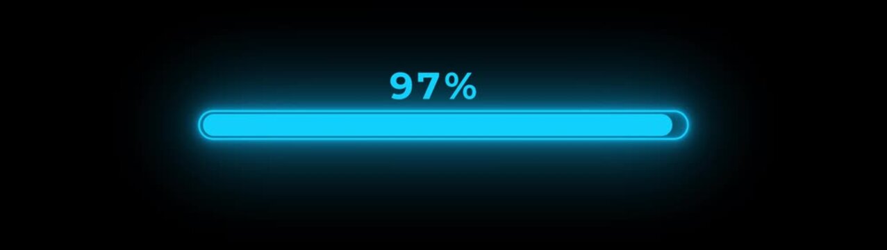 loading bar spinning load wheel.abstract beautiful loading icon , processing ,downloading , glowing ,colorful animation .4k motion graphics video animation