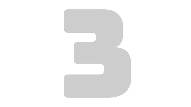 Ready set go countdown animation, animated 3 2 1 go with digital number count concept, 3,2,1 go! countdown text animation, 3 2 1 go! animation.