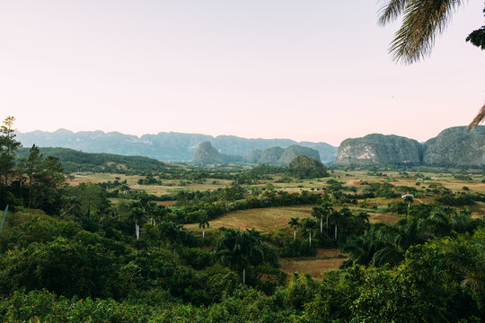 Landscape in Cuba