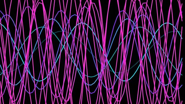 Lissajous Orbit abstract motion background dynamic abstract texture
