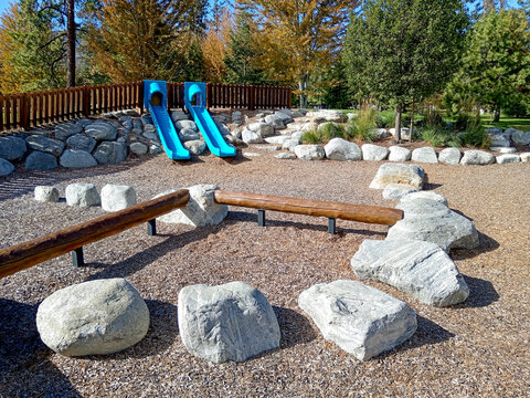 Childrends Playground Public City Park Penticton